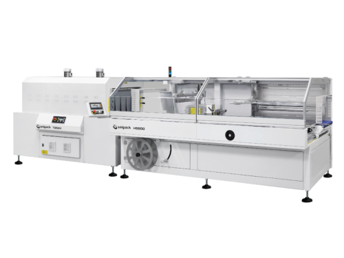 SMIPACK HS 800 Αυτόματη μηχανή θερμοσυρρίκνωσης συνεχούς πλευρικής κόλλησης