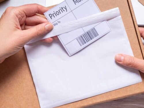 Αυτοκόλλητες θήκες εγγράφων / courier