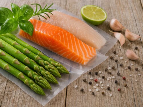 Λείες σακούλες vacuum 150x250 για επαγγελματική συσκευασία τροφίμων