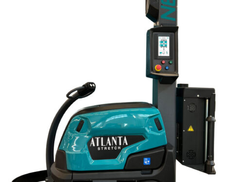 NEOS με ARYA: Το μοναδικό ρομπότ περιτύλιξης φιλμ που εκτελεί πλήρως αυτόματο κύκλο χωρίς χειροκίνητο δέσιμο. Χαμηλή κατανάλωση φιλμ, οθόνη αφής 7”, μπαταρία 120Ah.