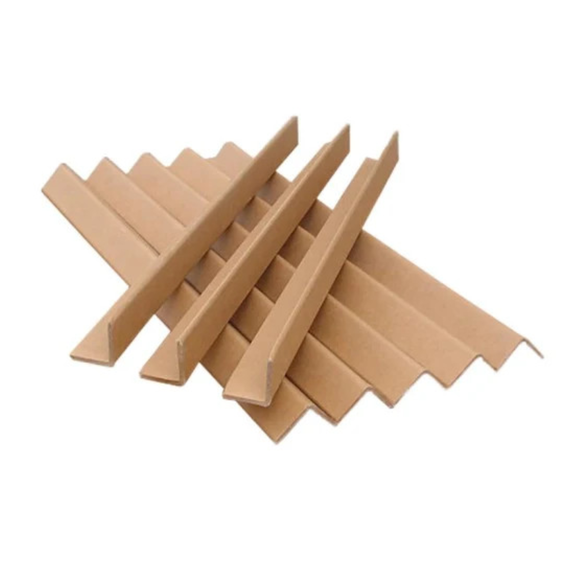Γωνία Χάρτινη Προστασίας Παλετών Καφέ 35x35x3mm-1,80m(h)-28τμχ